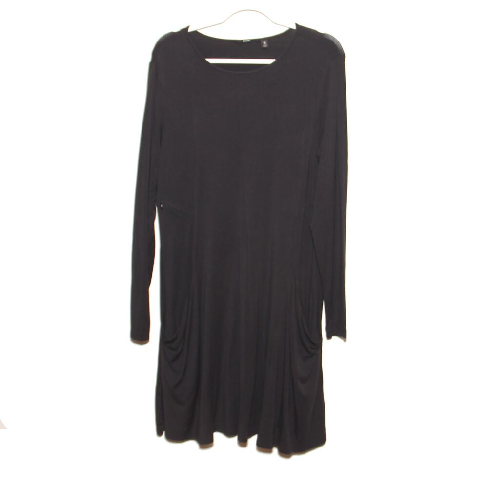 Betabrand The Sweatshirt Silk Blend Travel Swing Dress Size Medium